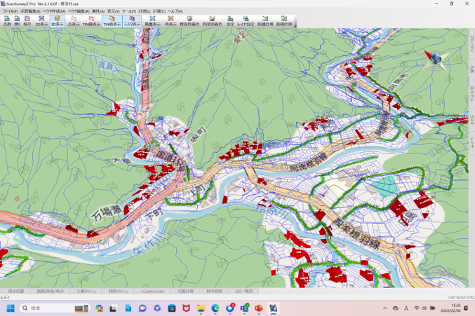 電子国土、OSM、GEOSPACE